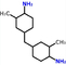 22'-dimetil-4,4'-metilenbis ((sikloheksilamin) (DMDC/MACM) C15H30N2 CAS 6864-37-5