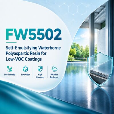 FW5502: Düşük VOC Kaplamalar için Kendiliğinden Emülsifiye Edilen Su Bazlı Poliaspartik Reçine